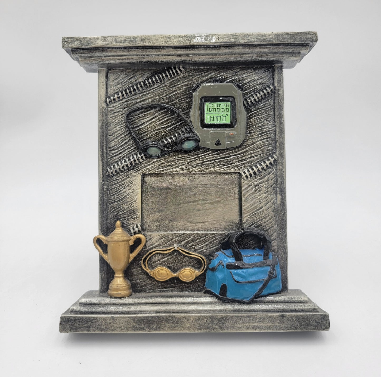 6.5" Swimming Easel Plaque Trophy