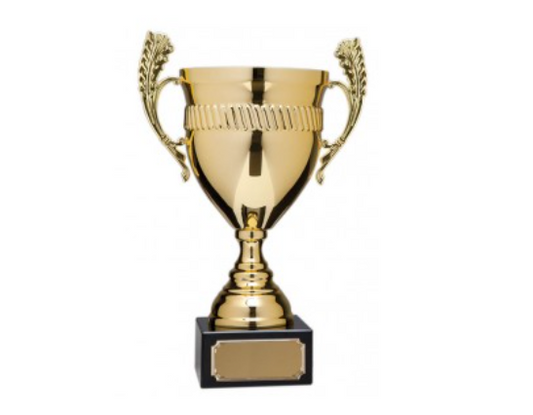 15.75" Gold Cup Trophy w/ Laurels
