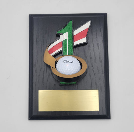 6x8" Hole in One Golf Plaque