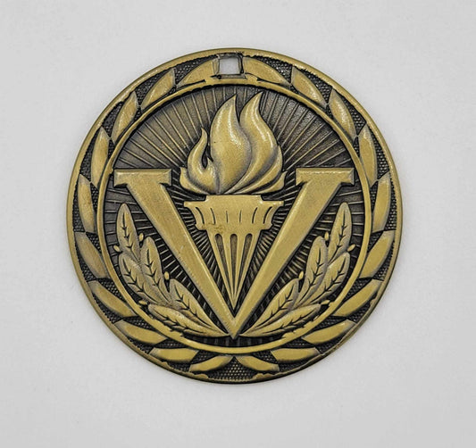 2" Gold Iron Victory Medal