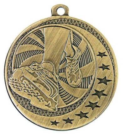 2" Gold Cosmic Running Medal