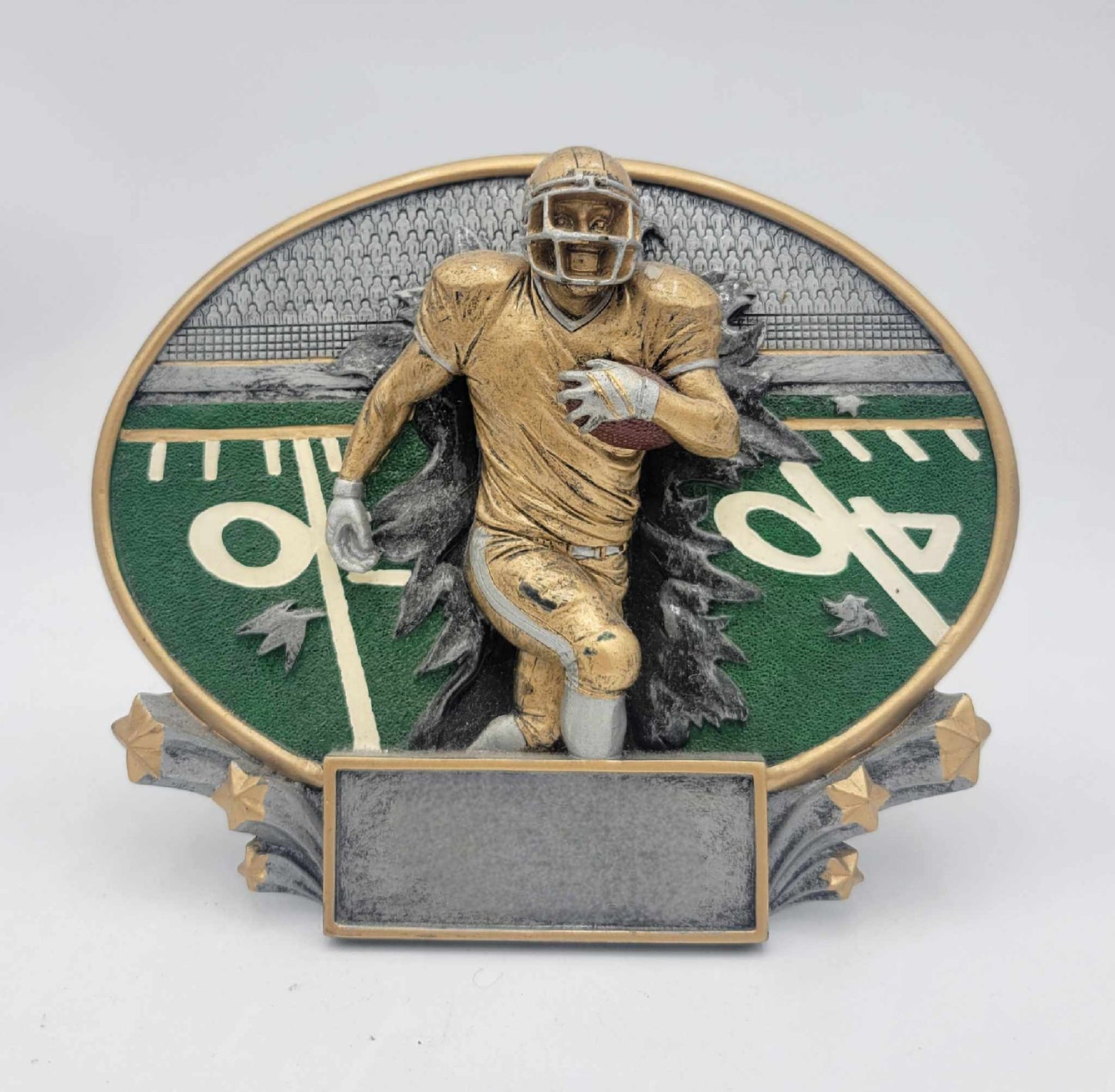 6" Explosion Football Oval Trophy