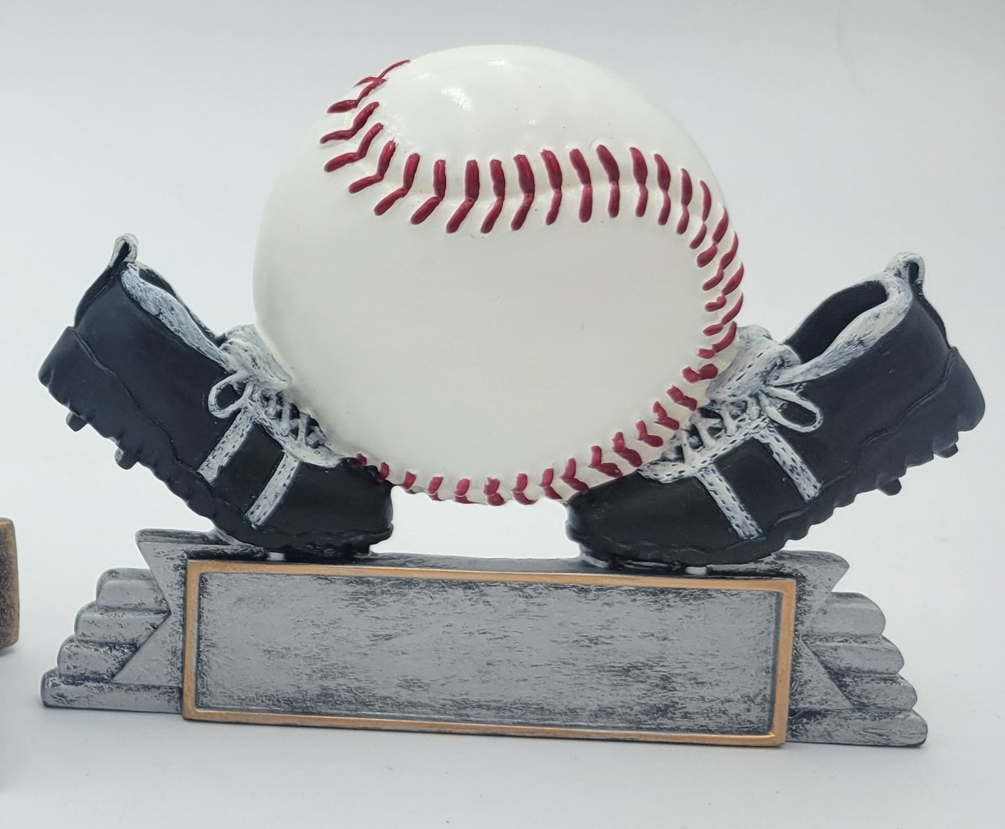 4" Baseball & Cleat Full Colour Trophy