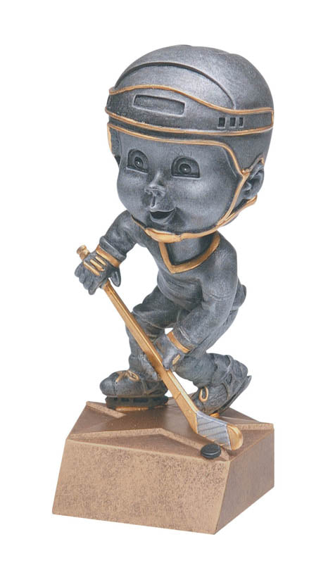 5.75" Male Hockey Bobblehead Trophy