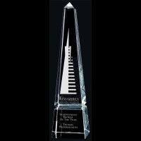 10" Vespa Optic Crystal Award